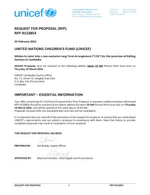 unicef mailing address for donations.